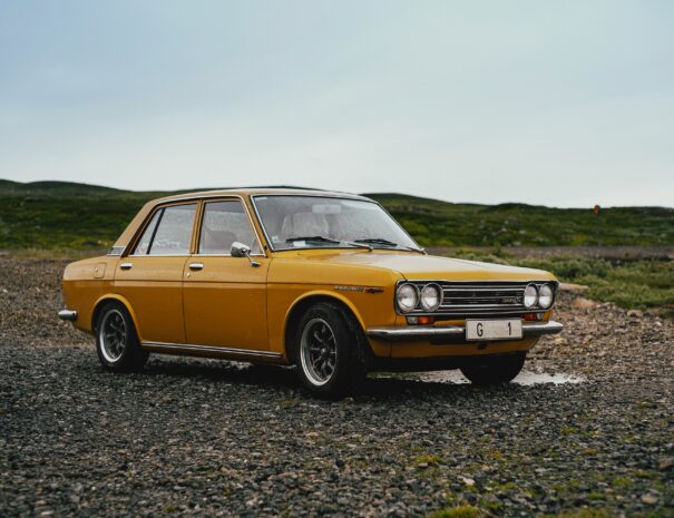 A picture of a Datsun