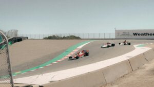 Formula 1 Cars racing at Weathertech Raceway